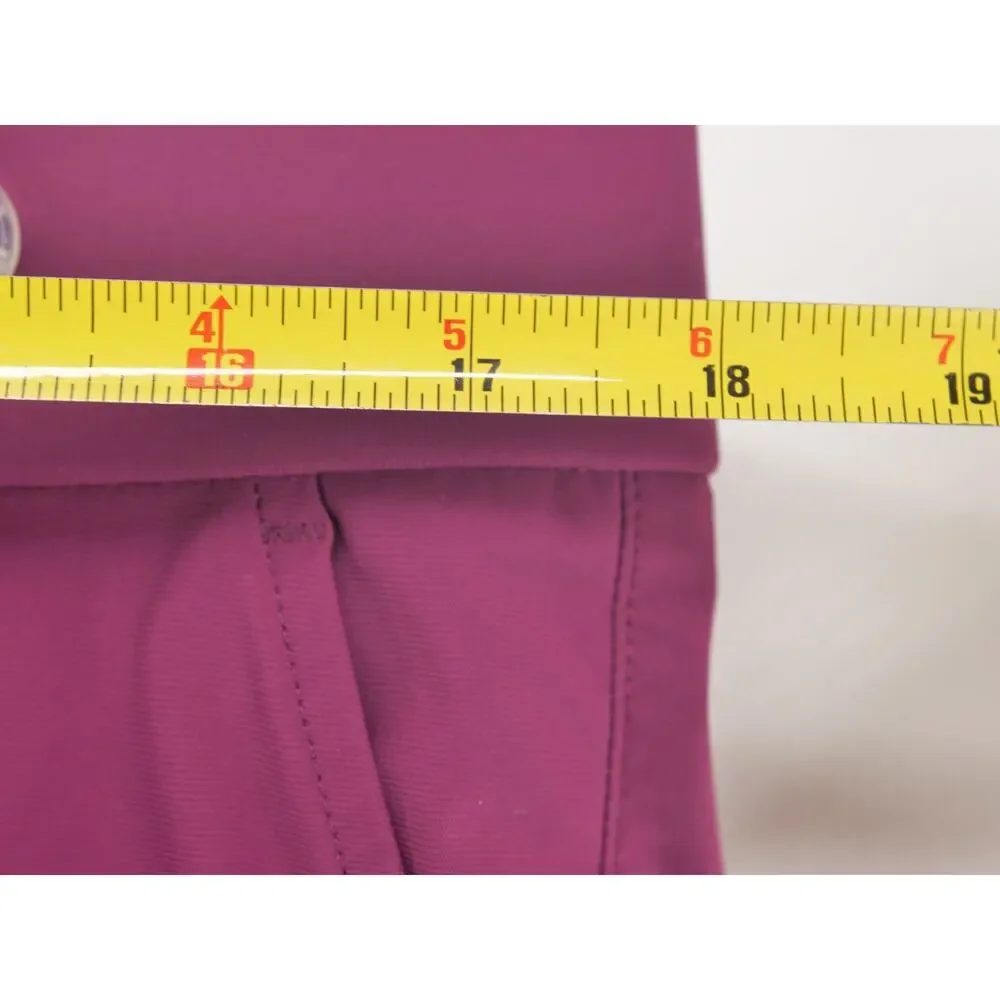 GREYSON Men's 34x32 Plum Red Performance Athletic Golf Pants Stretch Blend